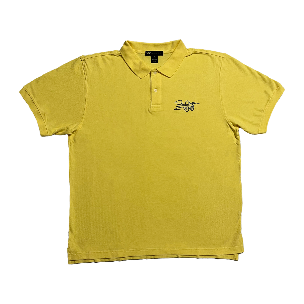 Steve Cropper - Embroidered Yellow Polo Shirt