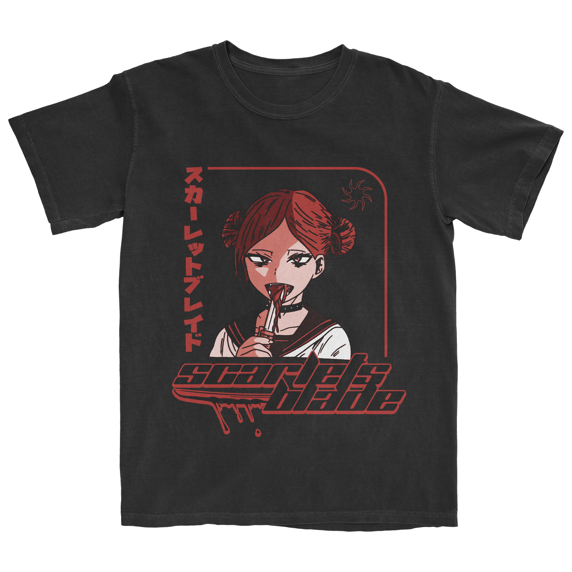 Scarlets Blade - Anime Girl T-Shirt