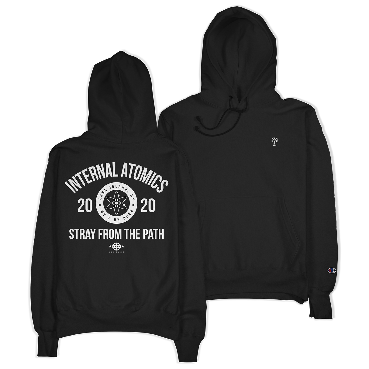 Stray From The Path - Internal Atomics Champion Hoodie (Black)