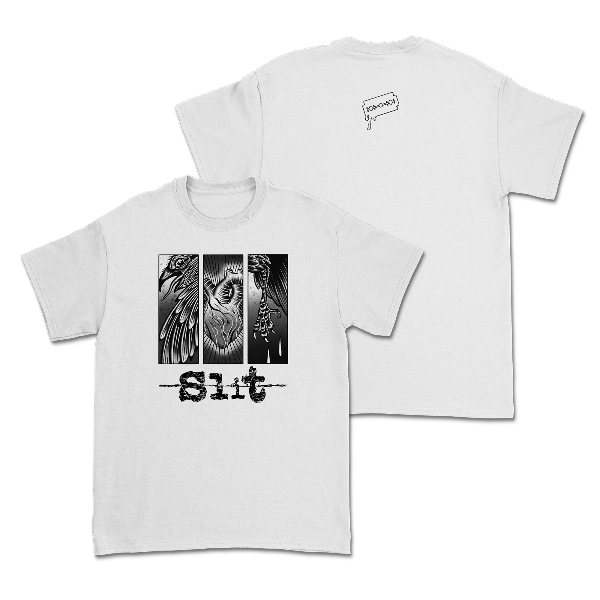 Slit - Too Far Gone Shirt (White)