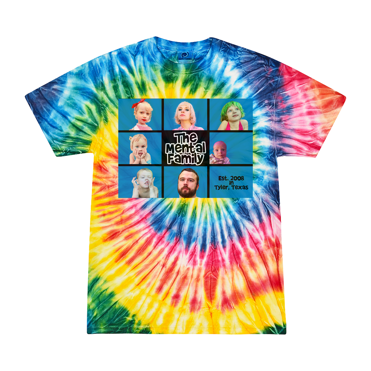 Say Anything - Mental Family Shirt (Tie Dye)