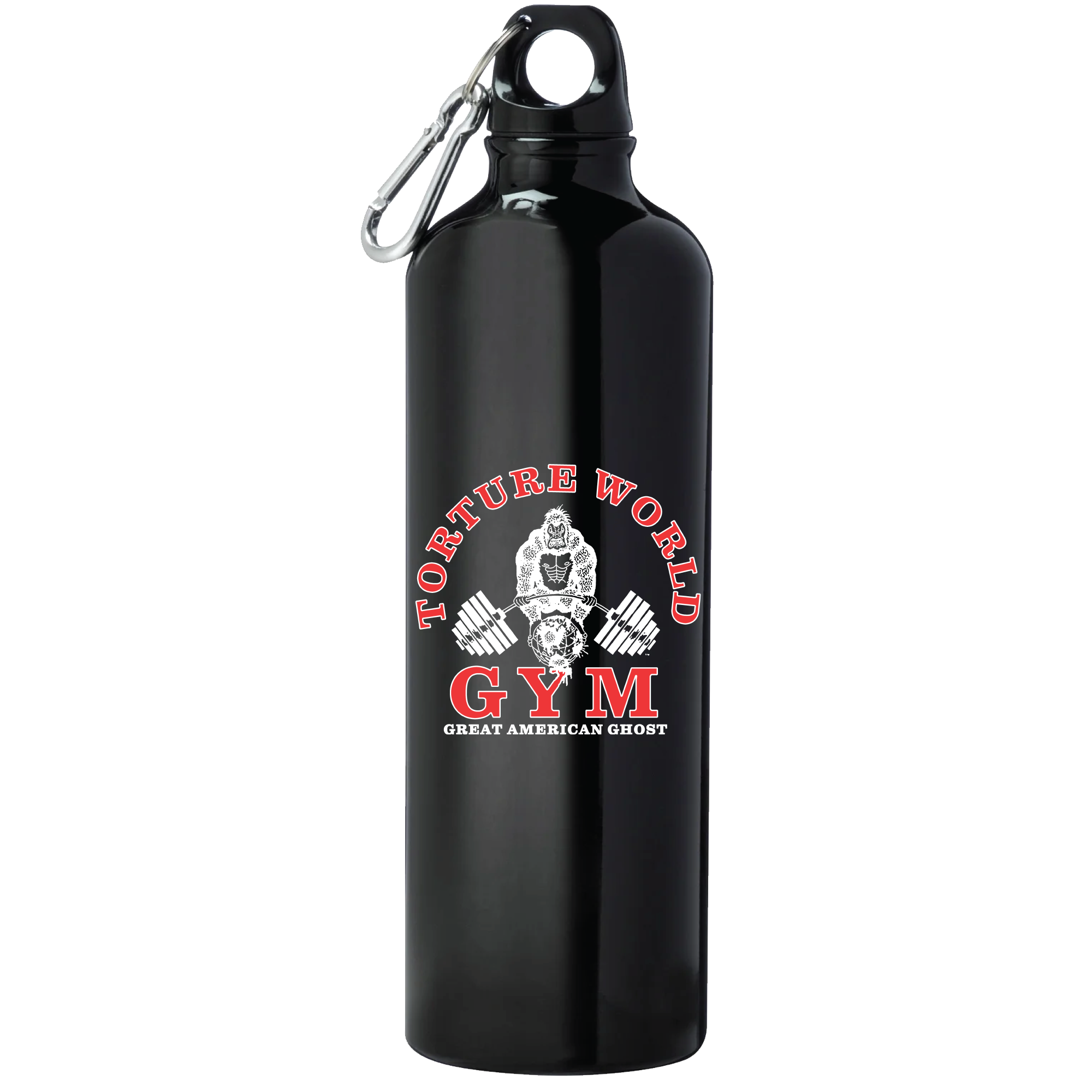 Great American Ghost - Torture World Gym Water Bottle