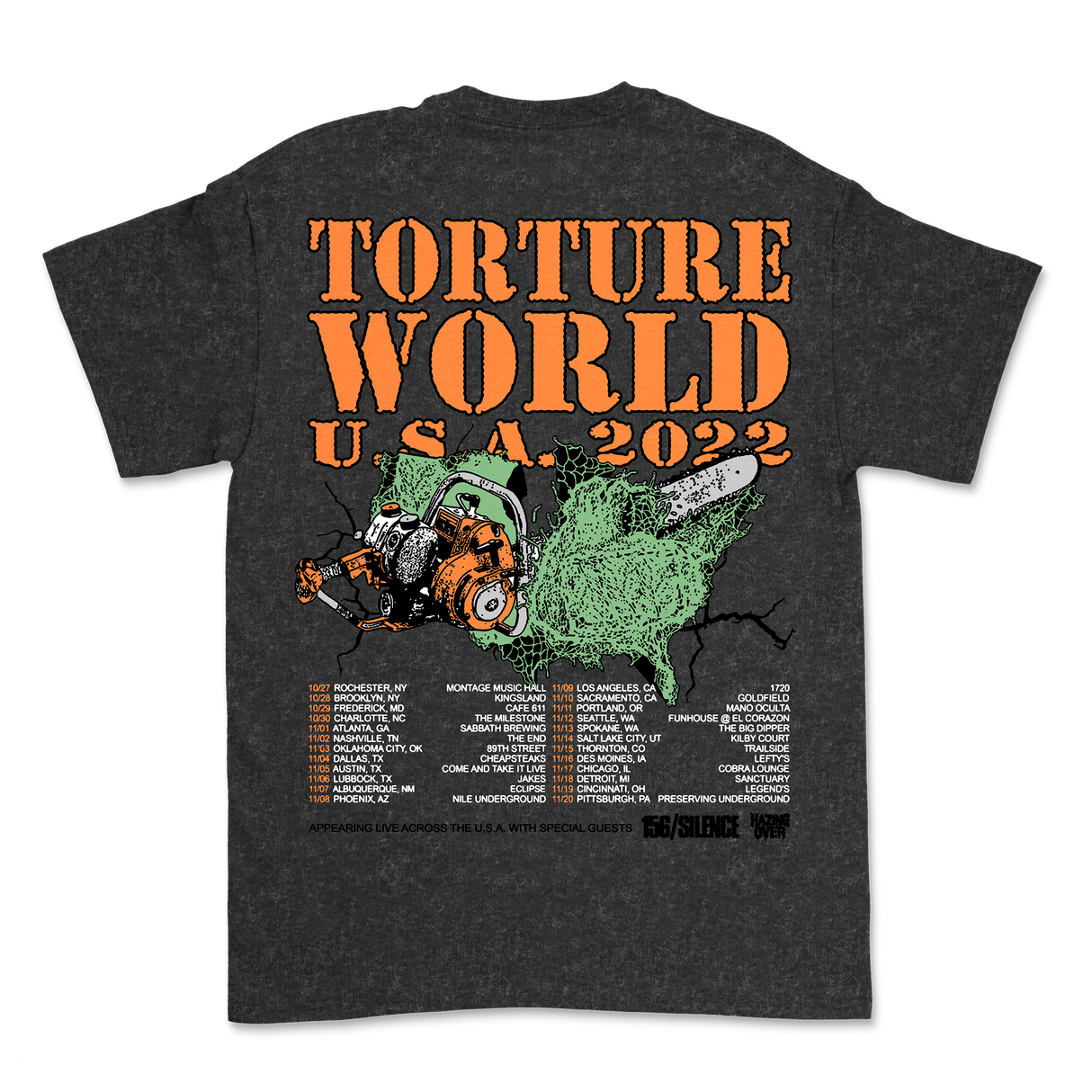 Great American Ghost - Torture World Tour Shirt