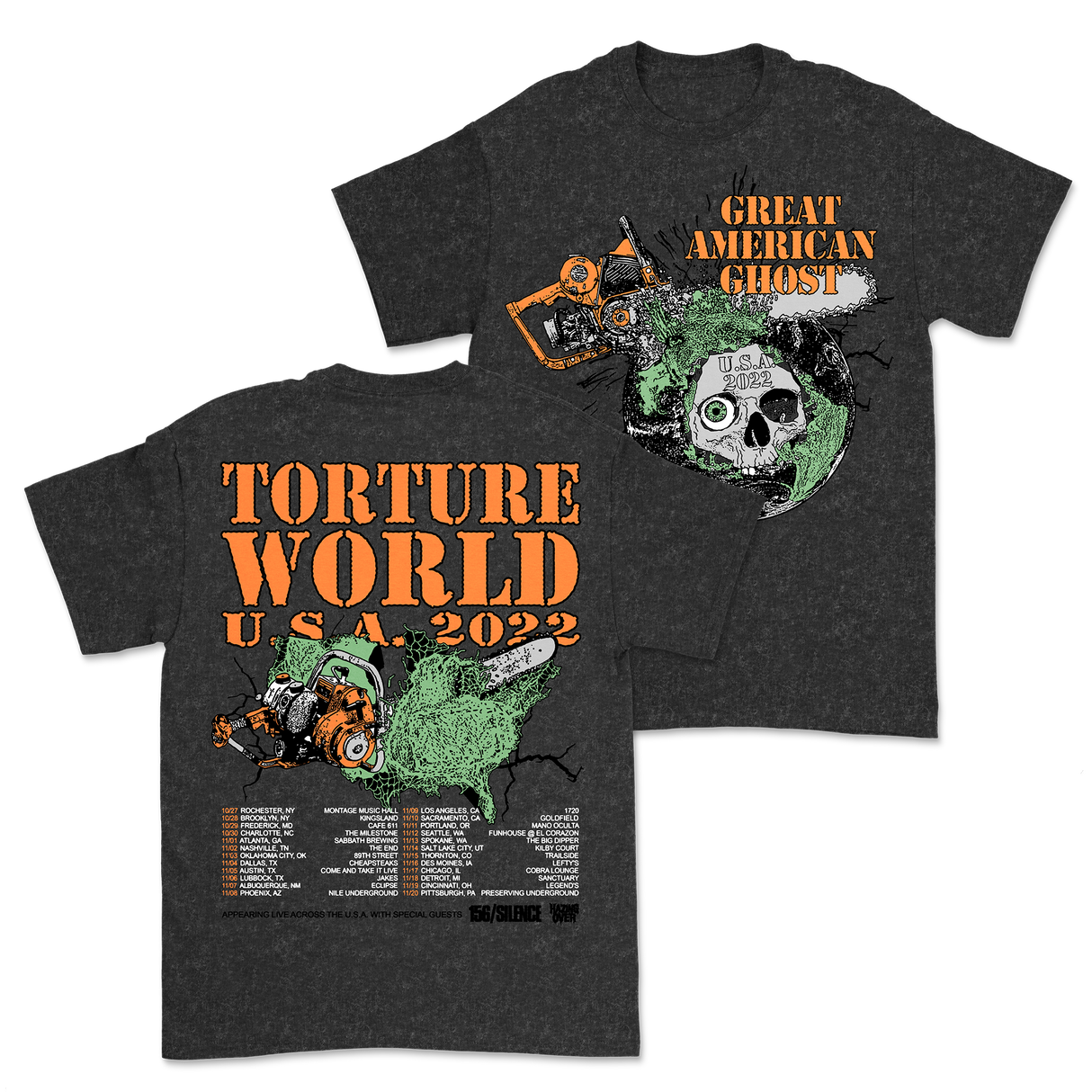 Great American Ghost - Torture World Tour Shirt