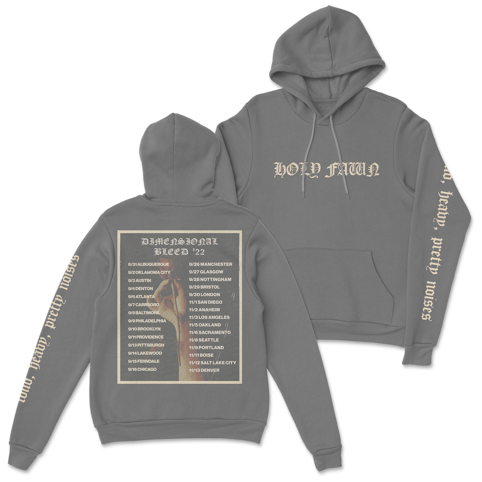 Holy Fawn - Tour Hoodie (Limited Sizes)
