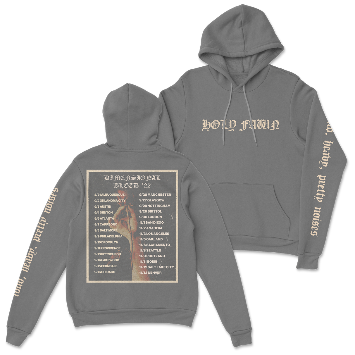 Holy Fawn - Tour Hoodie (Limited Sizes)