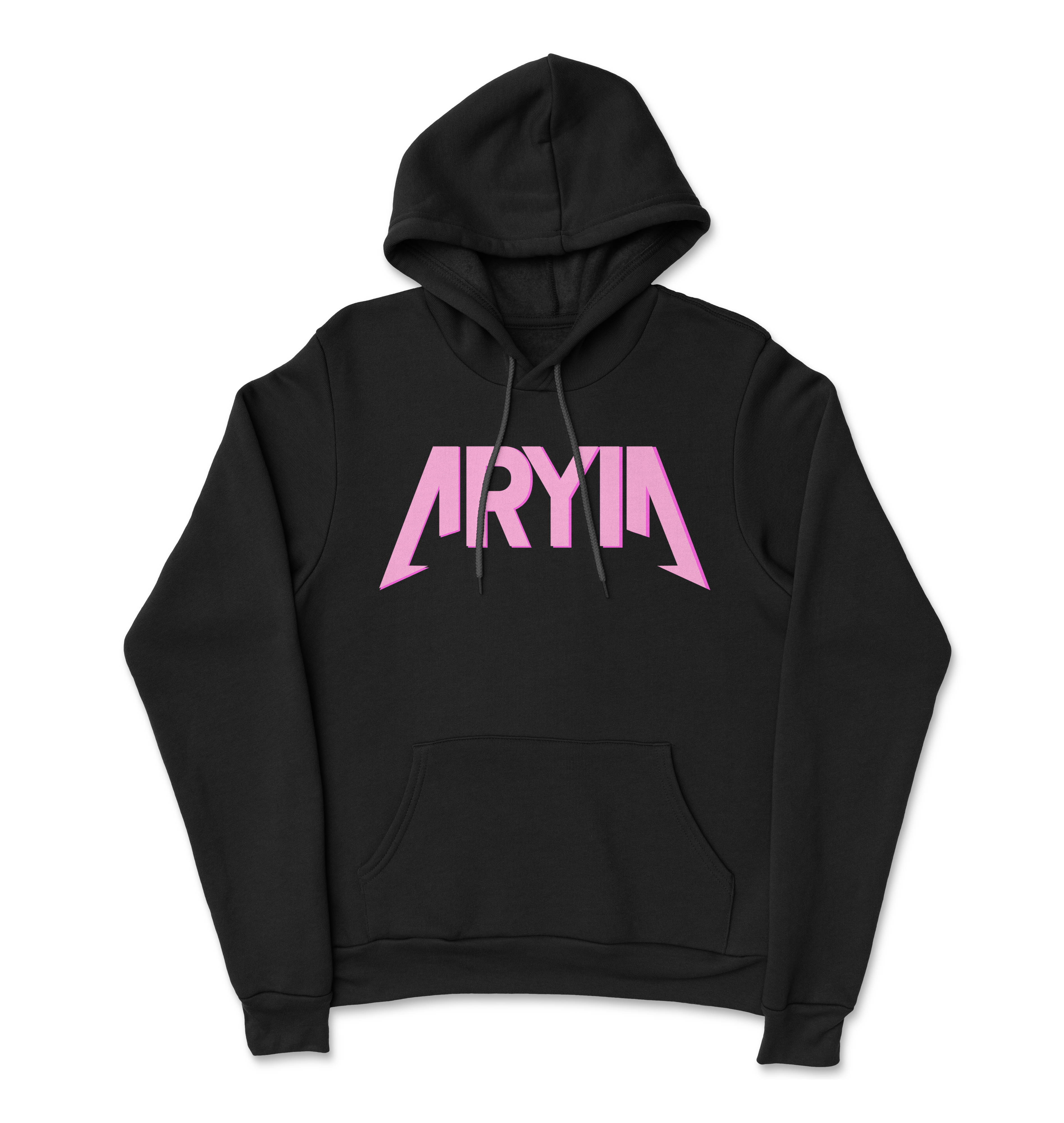 Aryia - Pink Logo Hoodie