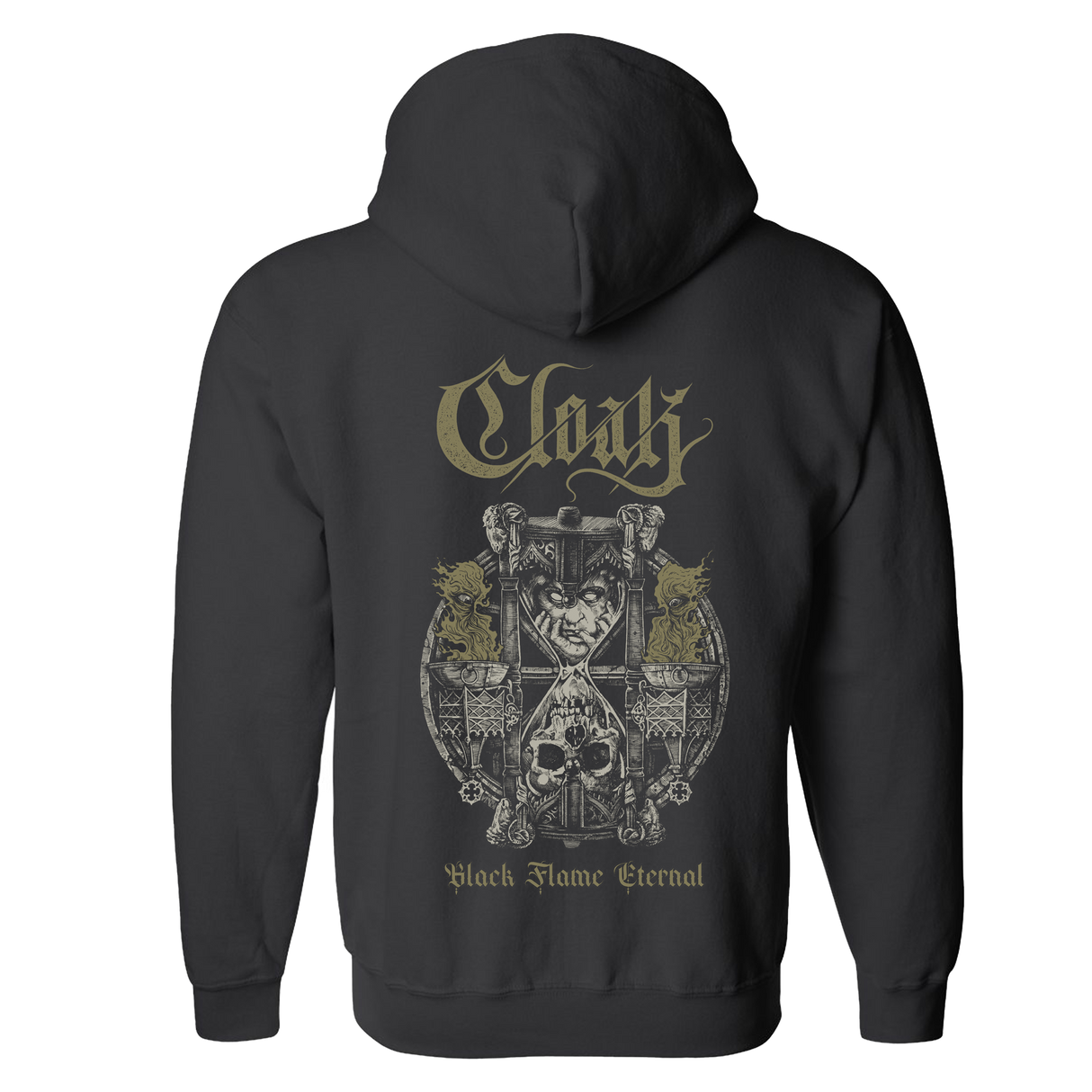 Cloak - Black Flame Eternal Zip Hoodie