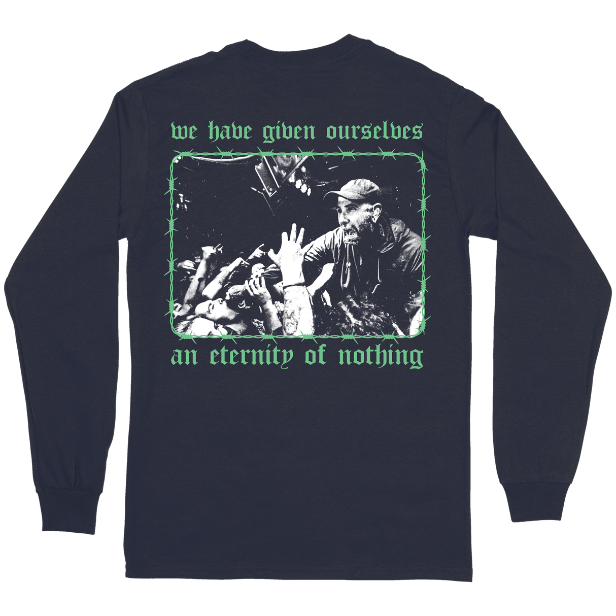 The Acacia Strain - An Eternity of Nothing Long Sleeve - Navy