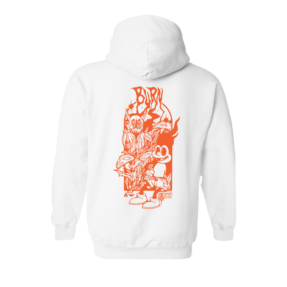 Like Moths To Flames - Burn Crew Hoodie