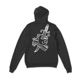 Hidden In Plain View - Bear Tattoo Hoodie