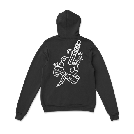 Hidden In Plain View - Bear Tattoo Hoodie