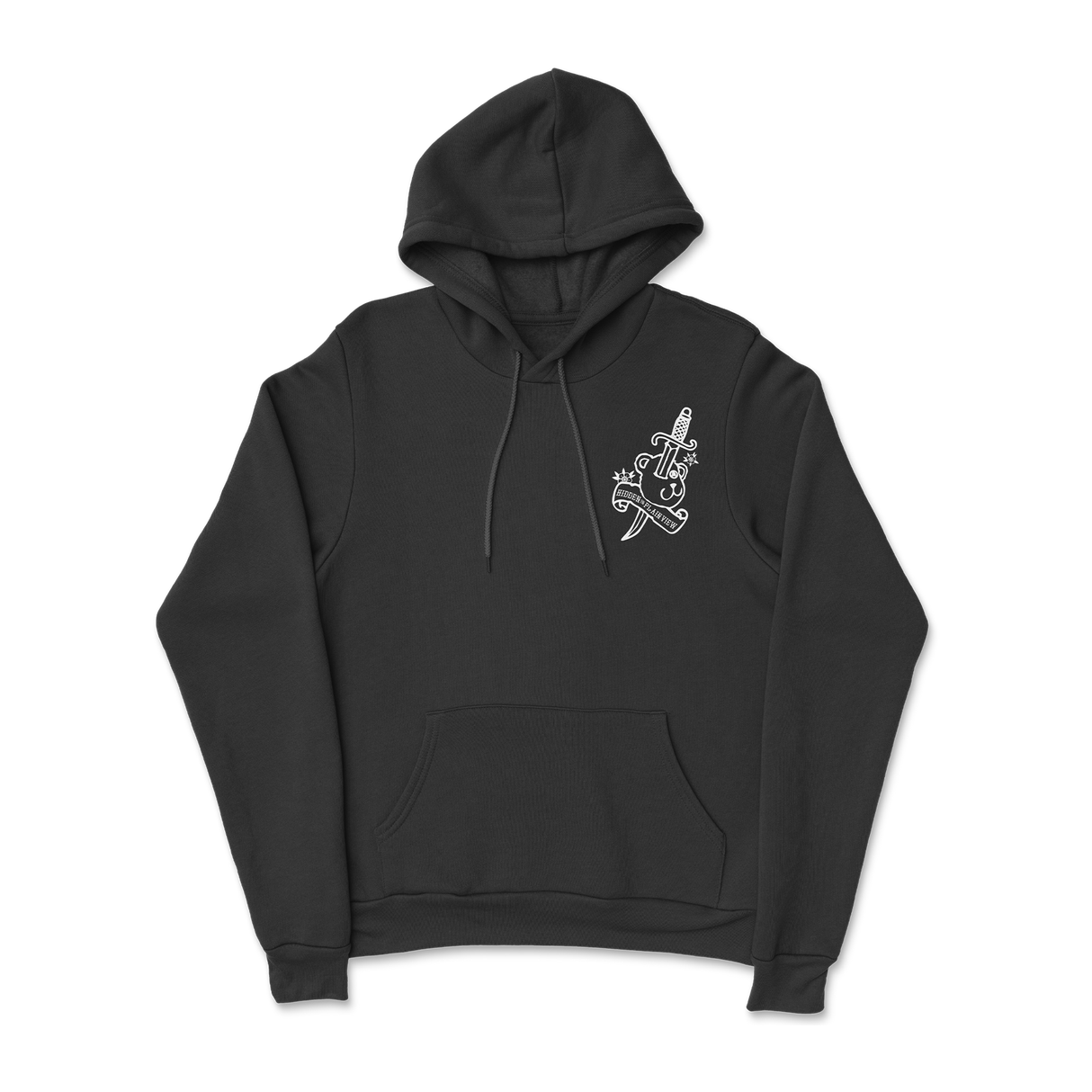 Hidden In Plain View - Bear Tattoo Hoodie