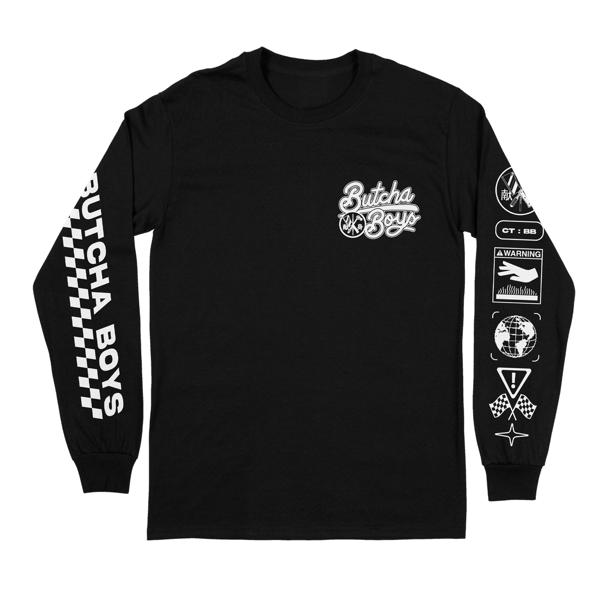 Chris Turner - Butcha Boys Long Sleeve (Black)