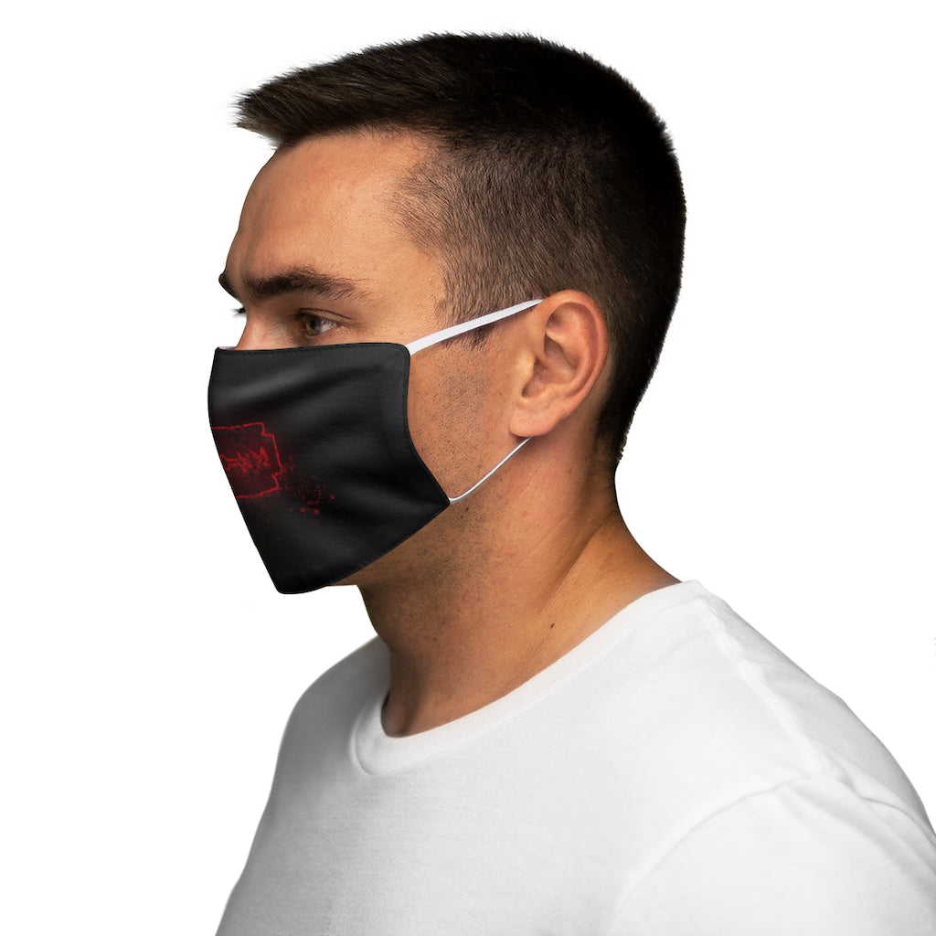 Slit - Red Razor Face Mask