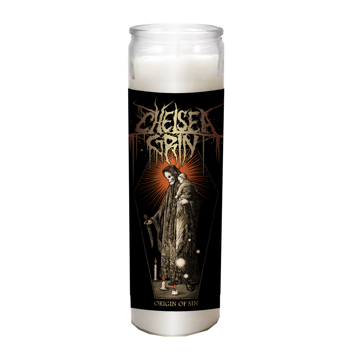 Chelsea Grin - Origin of Sin Prayer Candle