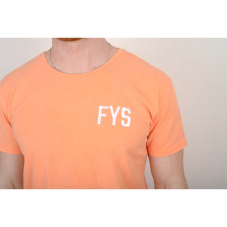 Four Year Strong - Embroidered Logo Shirt (Cantaloupe)