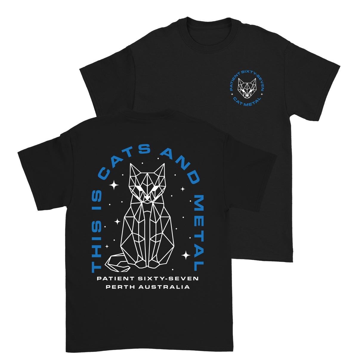 Patient Sixty-Seven - Cat Metal T-Shirt