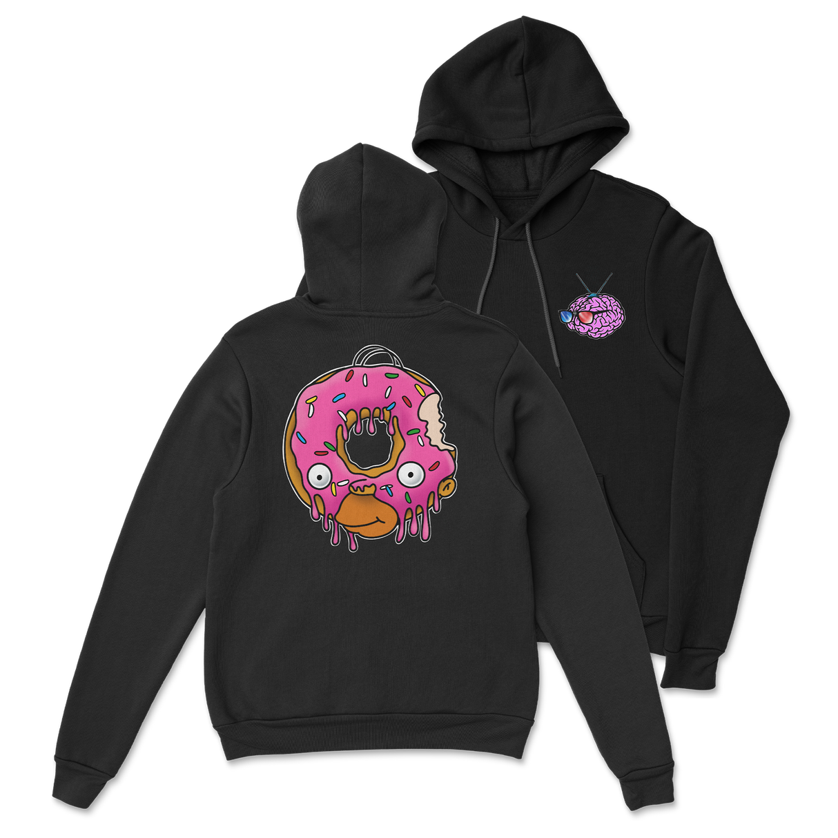 NerdyVision - Donut Head Hoodie