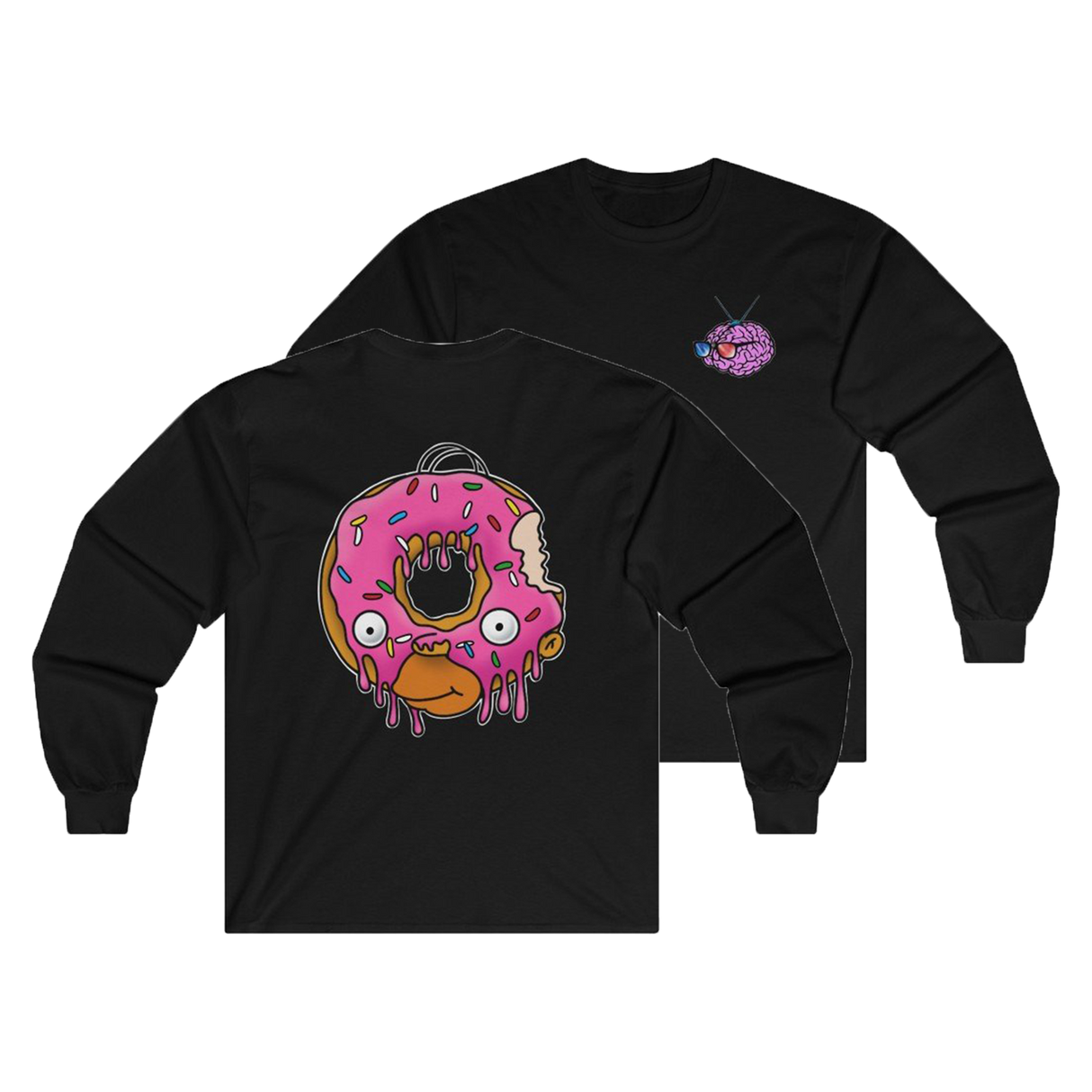 NerdyVision - Donut Head Long Sleeve