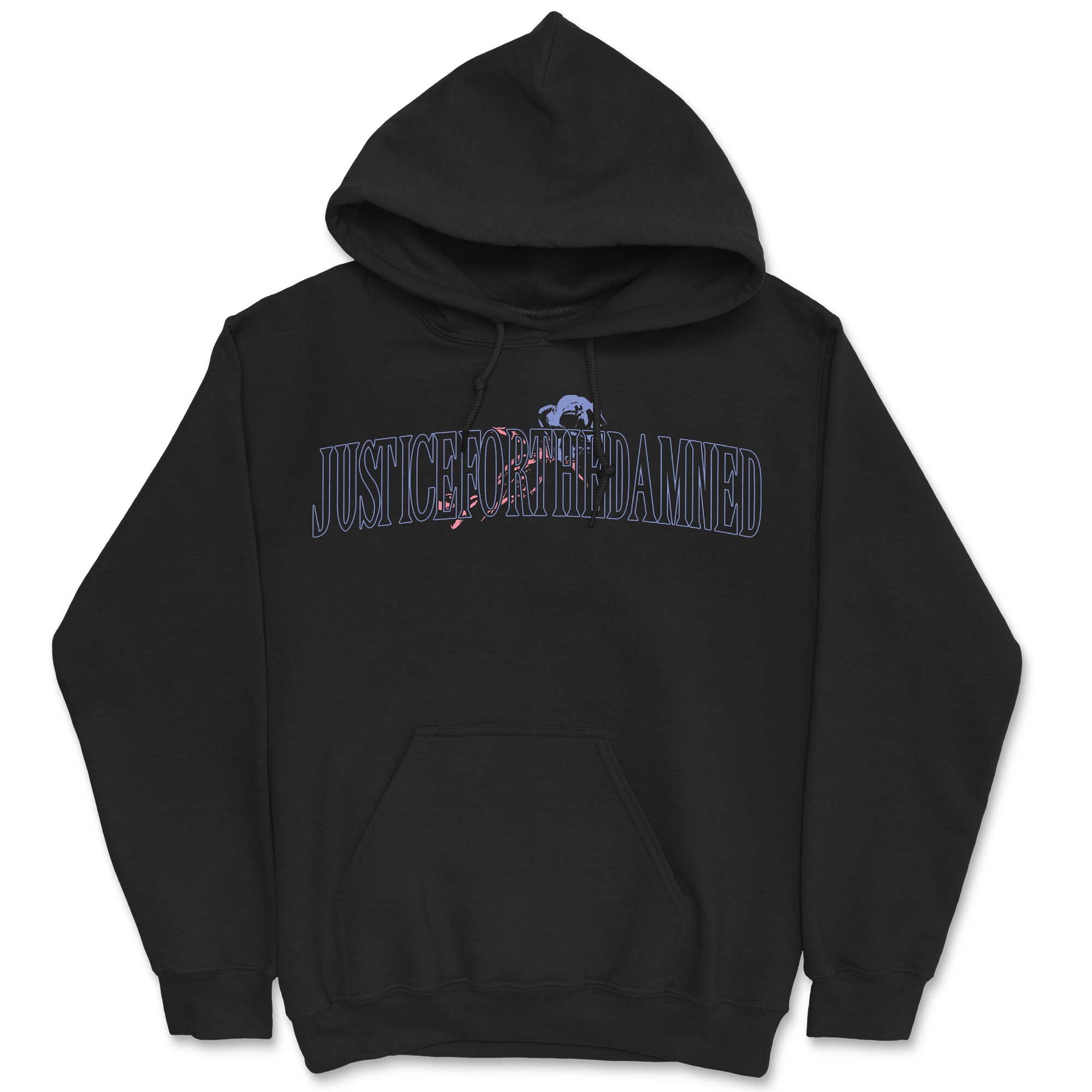 Justice For The Damned - Rose Hoodie