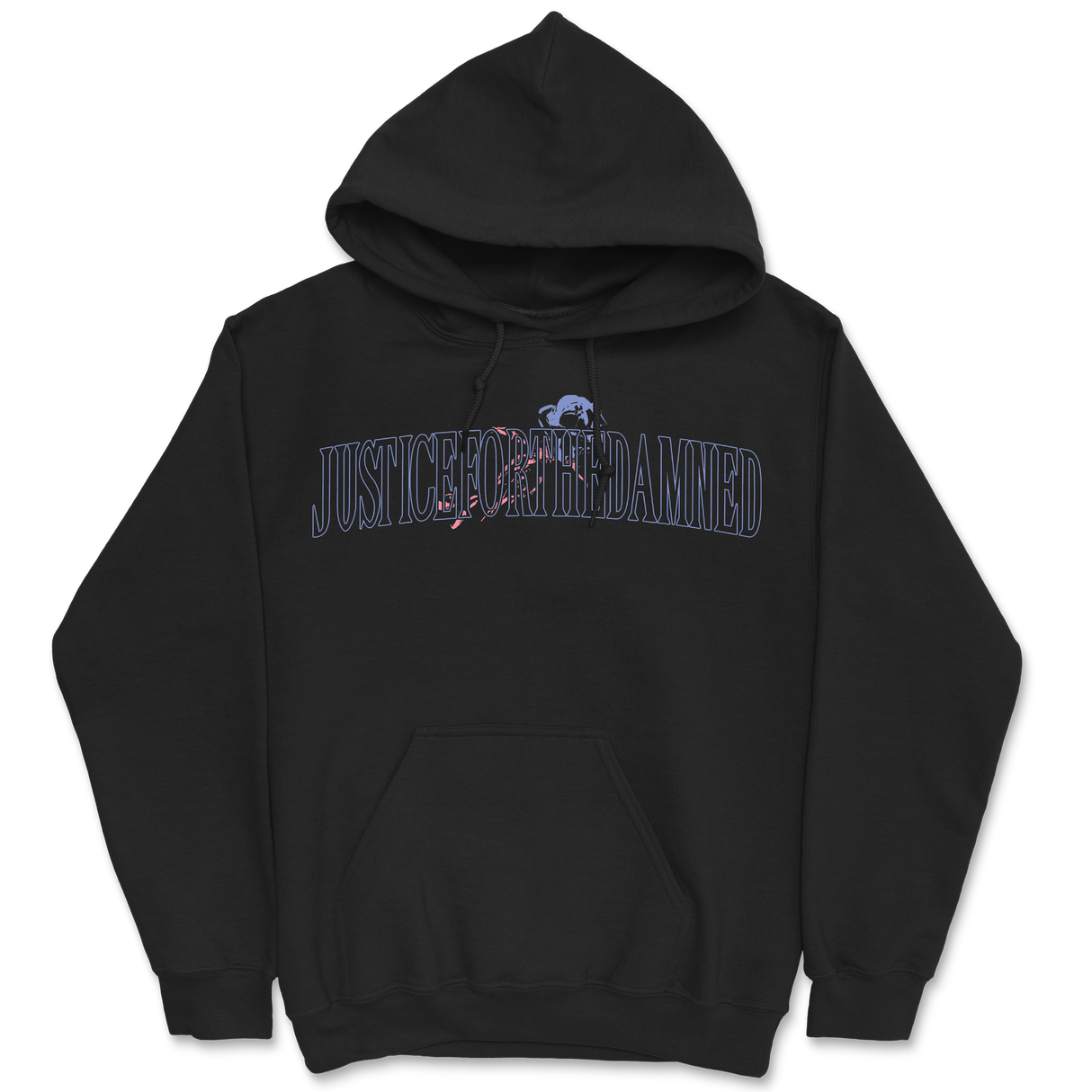 Justice For The Damned - Rose Hoodie