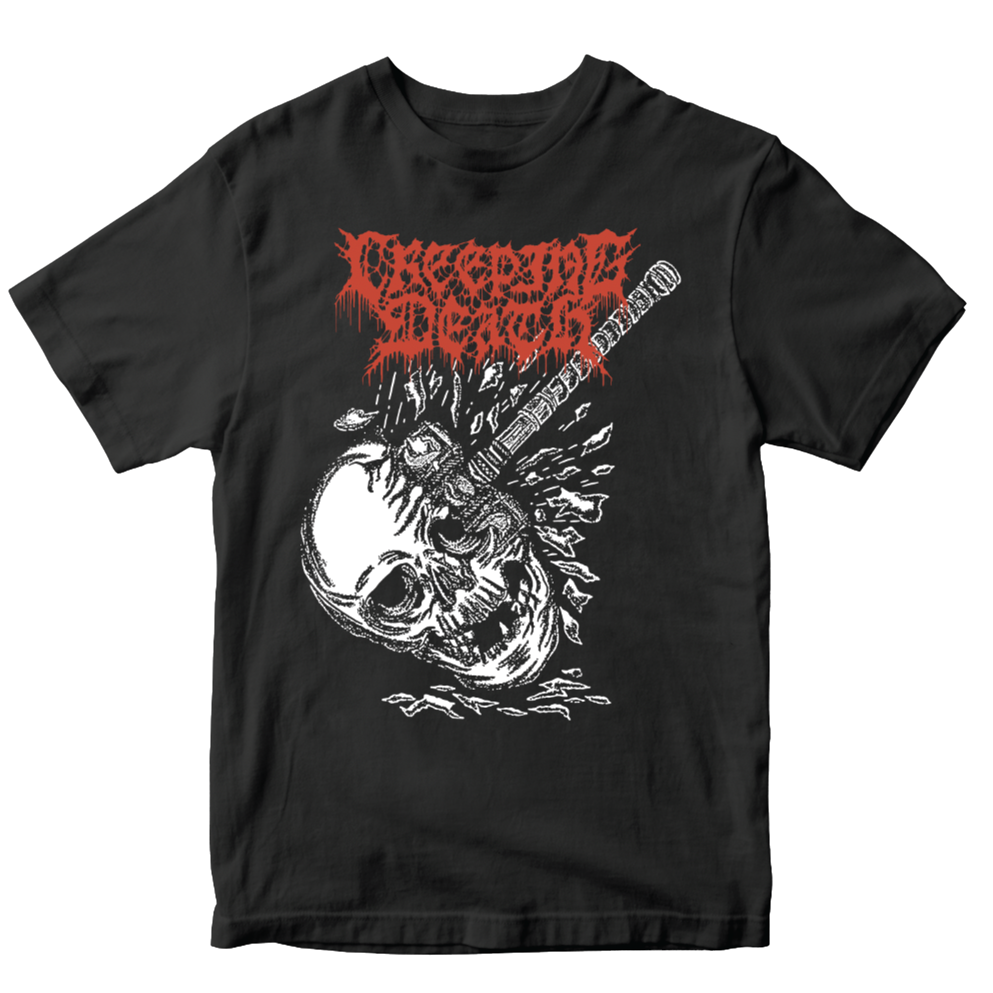 Creeping Death - Mallet Smashed Head T-Shirt