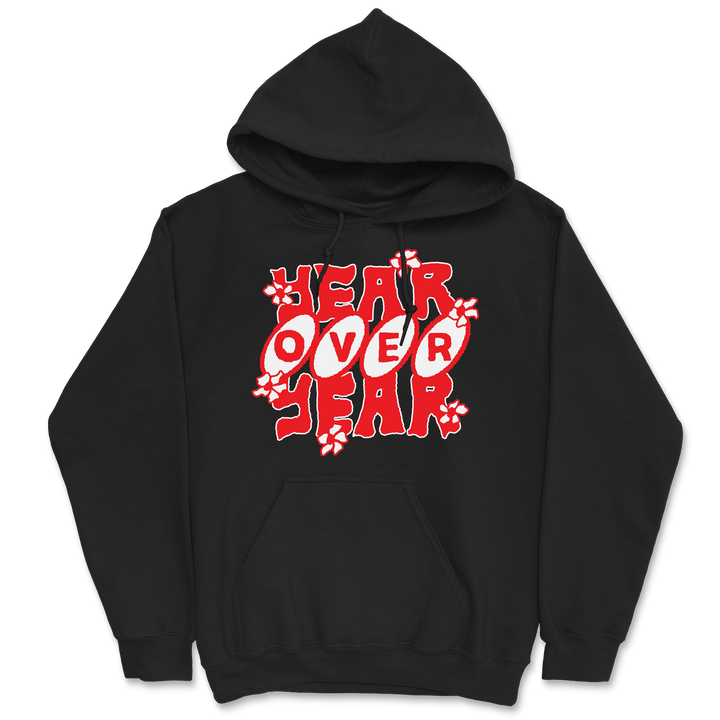 Year Over Year - Red Logo Hoodie