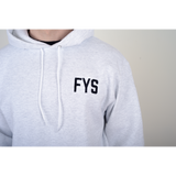 Four Year Strong - Embroidered Logo Hoodie (Ash Gray)