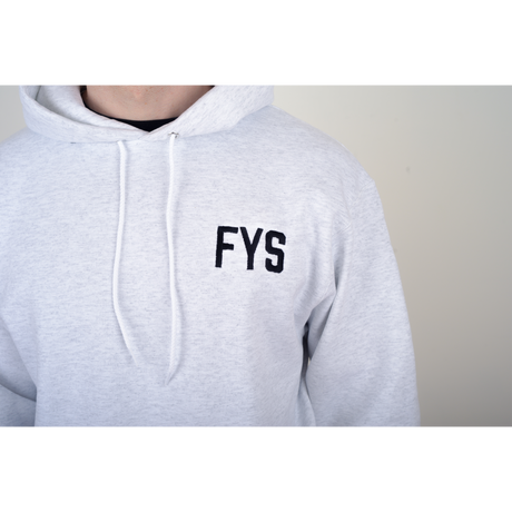 Four Year Strong - Embroidered Logo Hoodie (Ash Gray)