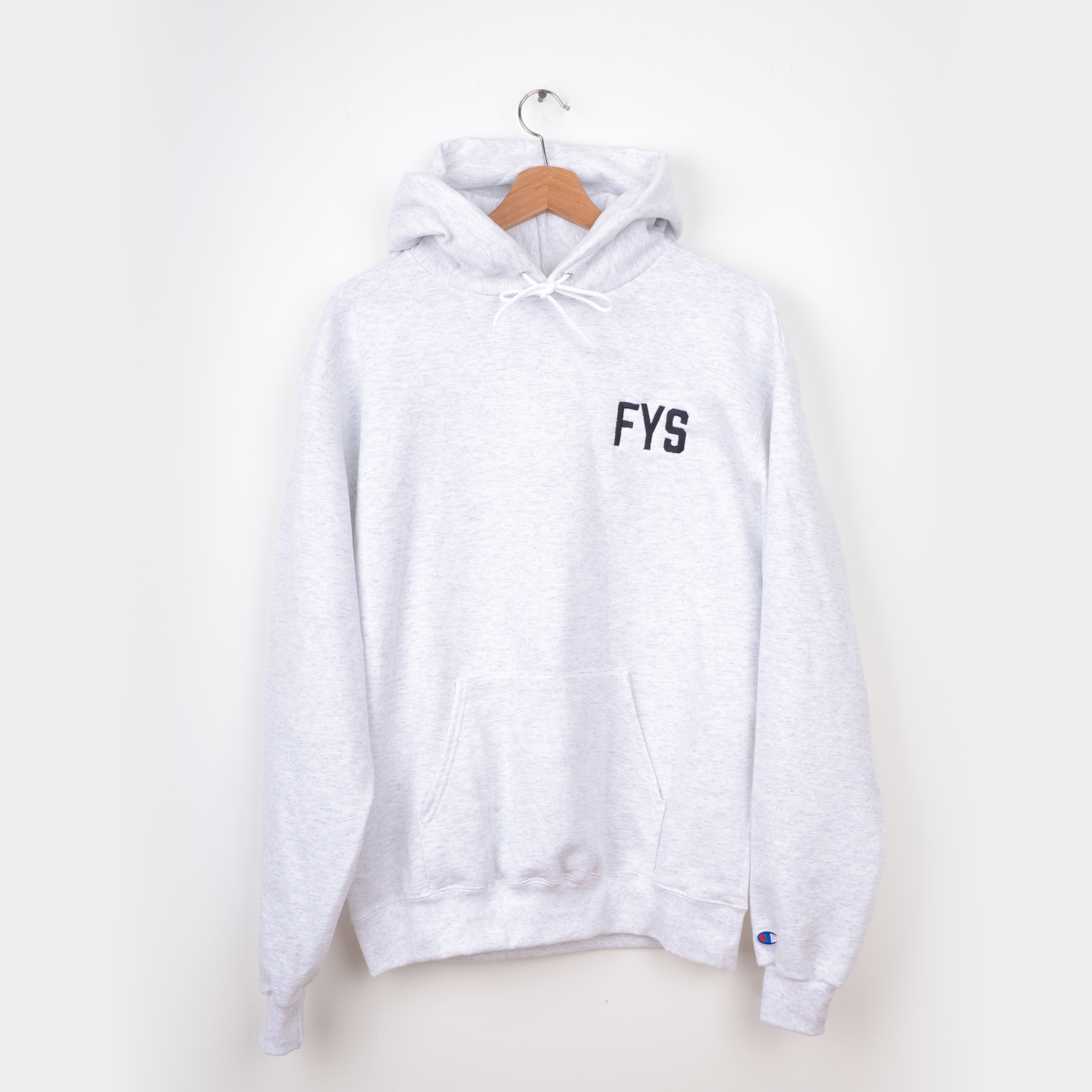 Four Year Strong - Embroidered Logo Hoodie (Ash Gray)
