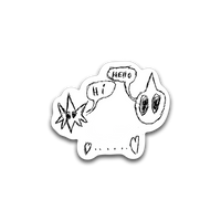 late night drive home - How Are We Feeling Sticker