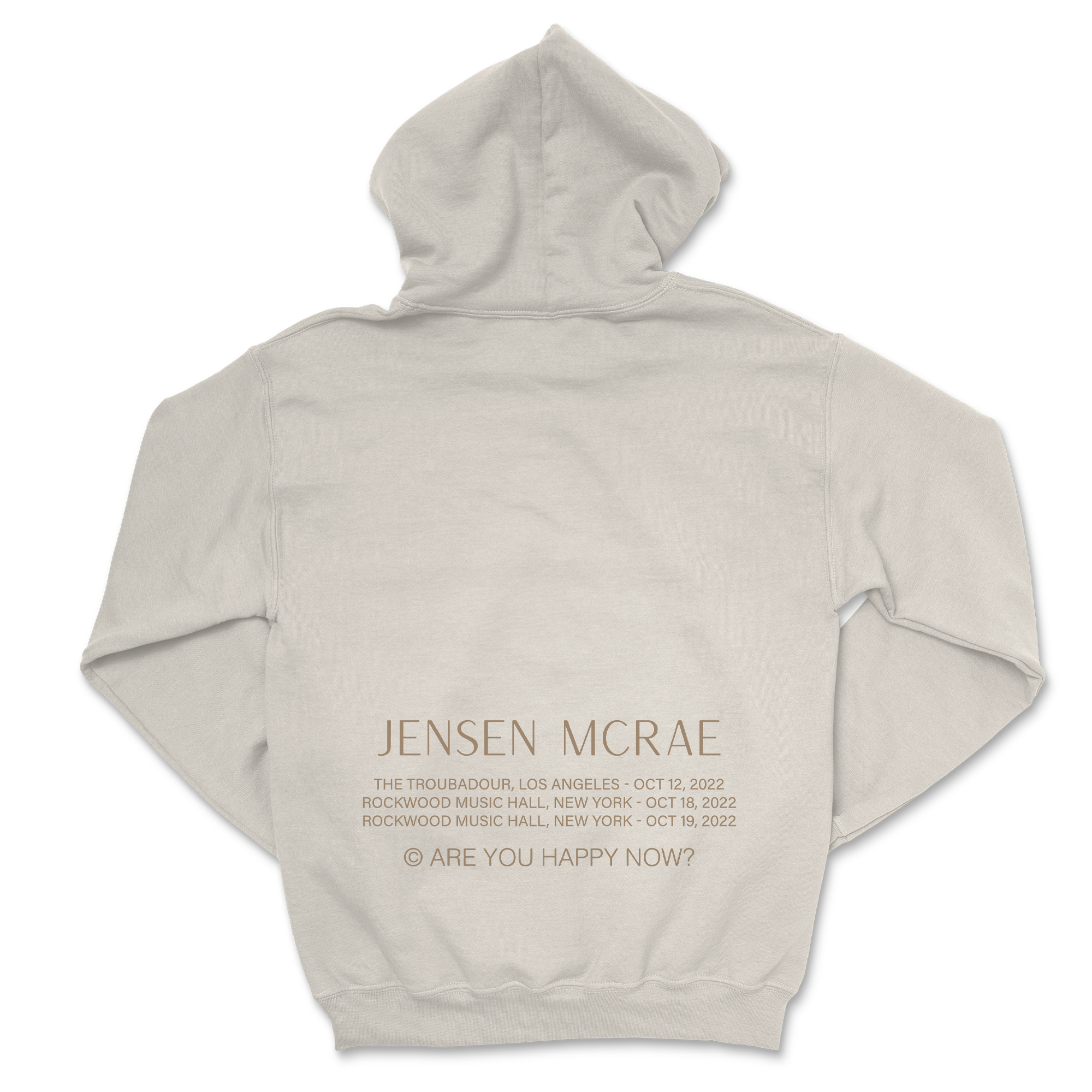 Jensen McRae - Vintage White Hoodie