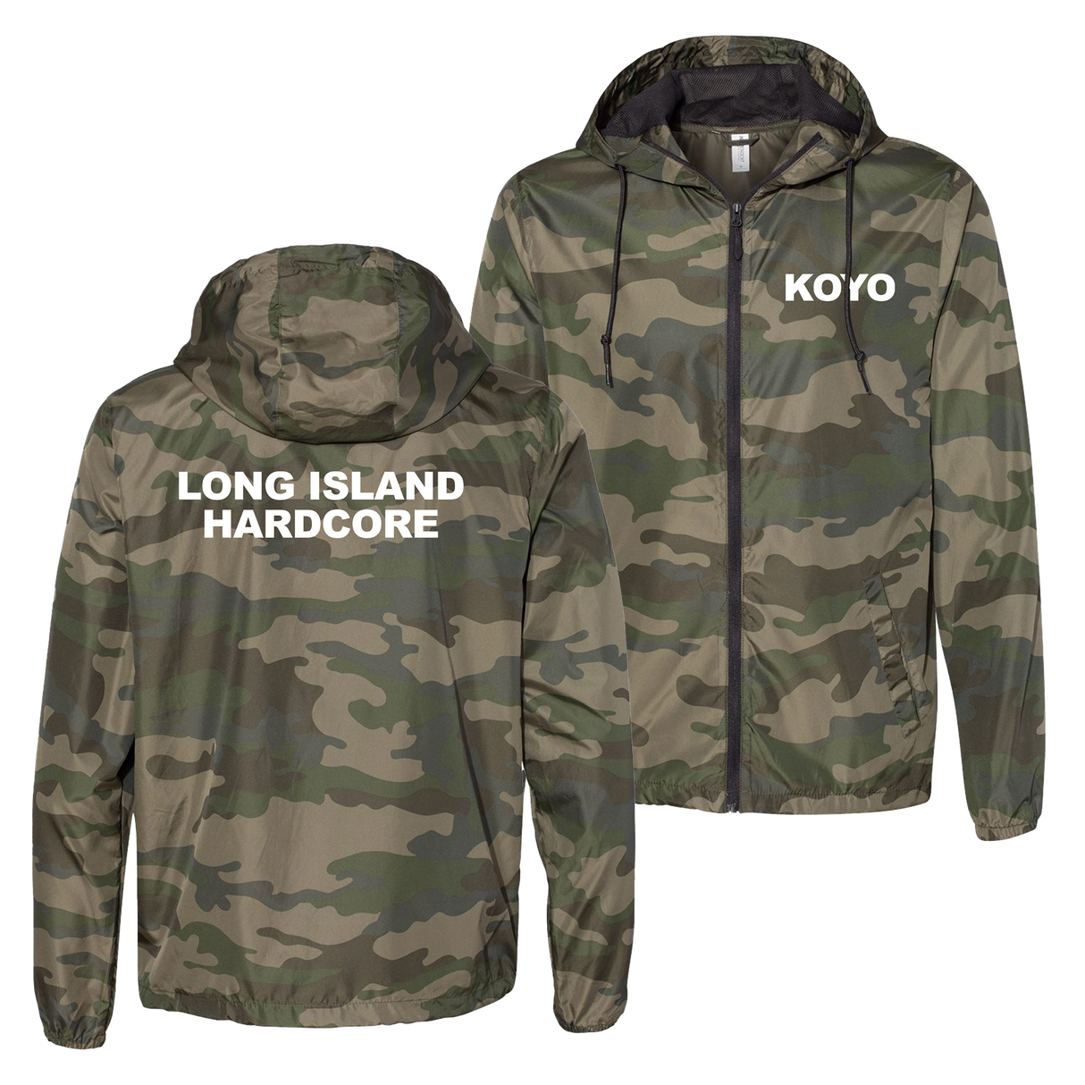 Koyo - Camo Windbreaker