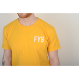 Four Year Strong - Embroidered Logo Shirt (Yellow)