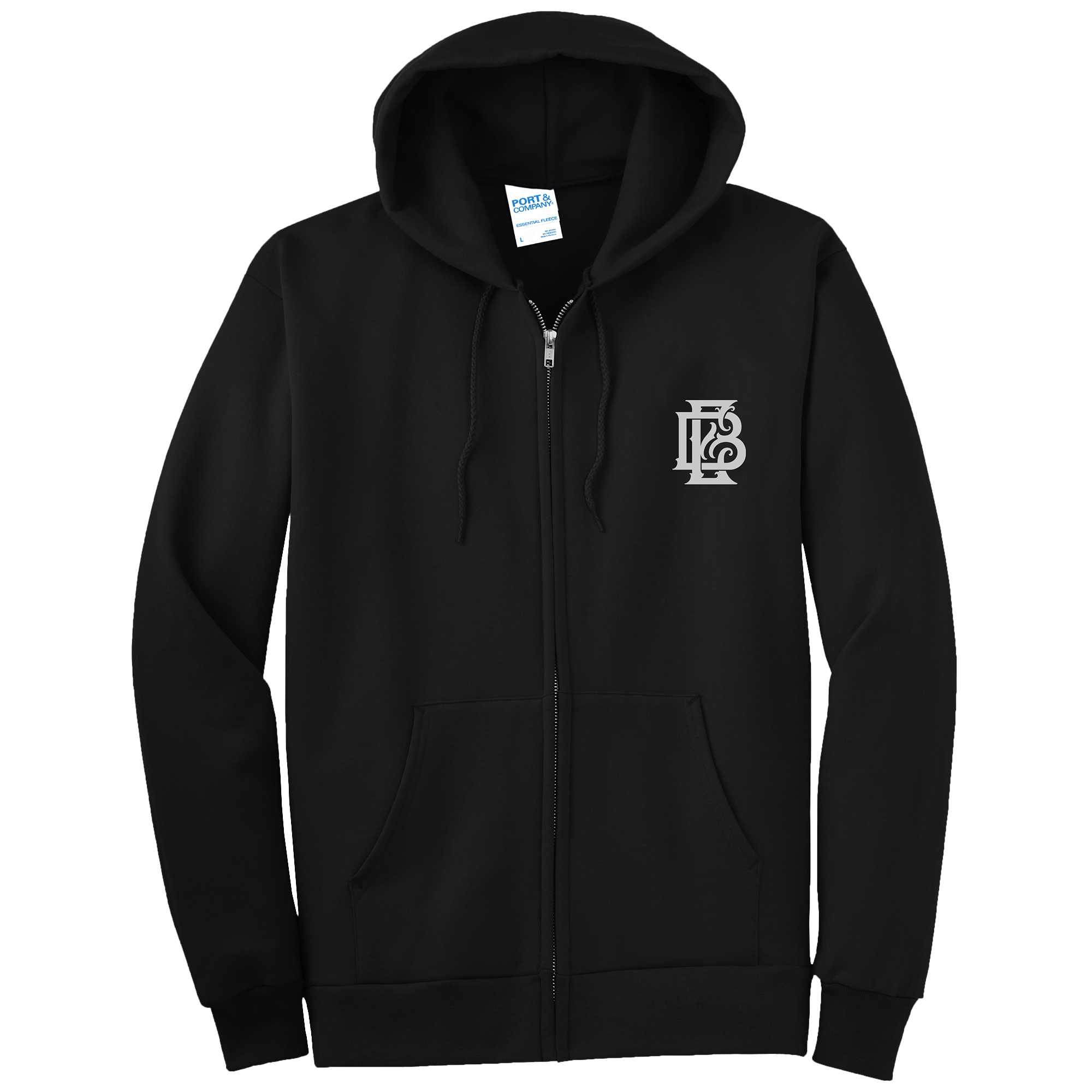 Ever Black Tattoo - Zip Up Hoodie